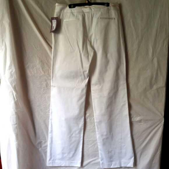 Women formal white pants - Picture 2 of 5
